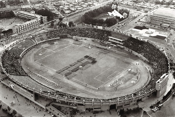 ▲ 대전 한밭종합운동장은 1979년 제60회 전국체전 개최를 위해 한국을 대표하는 건축가 김수근(1931~1986)이 설계했다.ⓒ대전시