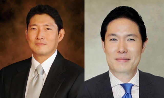 ▲ 조현준 효성 회장(왼쪽)과 동생인 조현상 부회장.