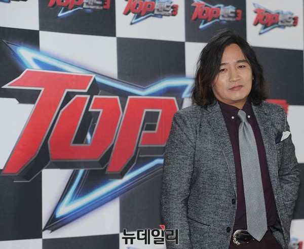 ▲ 록밴드 '시나위' 기타리스트 신대철. ⓒ뉴데일리DB