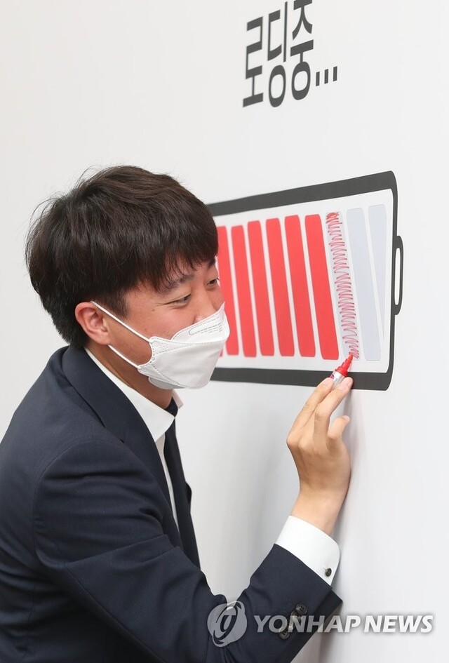 ▲ 국민의힘 이준석 대표가 26일 오전 국회에서 열린 최고위원회의에서 전날 있었던 윤석열 전 검찰총장과의 회동에 대해 