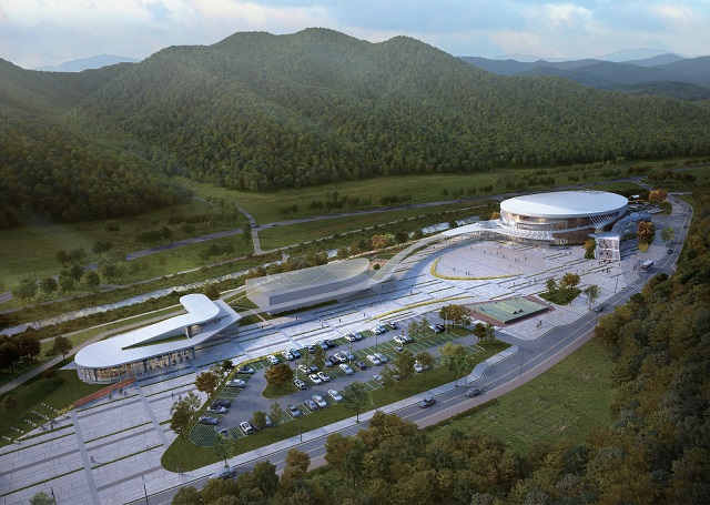 ▲ 의성종합체육관 조감도.ⓒ의성군