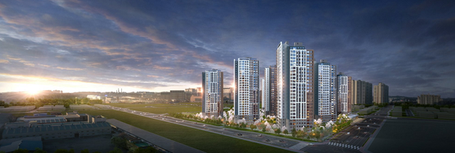 ▲ 평택지제역자이 투시도. ⓒ GS건설