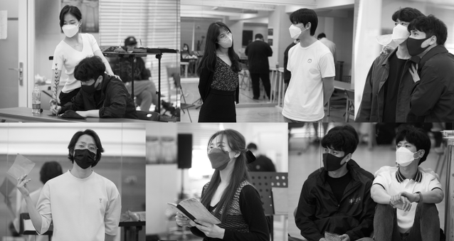 ▲ 뮤지컬 '메리셸리' 연습실 현장.ⓒ뷰티풀웨이