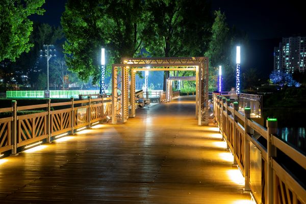 ▲ 송산목교.ⓒ증평군