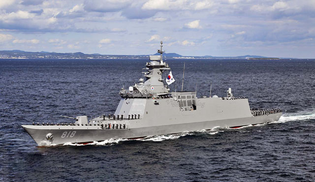 ▲ 대구급 호위함. '울산급 배치-Ⅱ' 계획으로 만든 호위함이다. '울산급 배치-Ⅳ'는 이보다도 월등한 전력을 갖게 될 전망이다. ⓒ해군 제공.