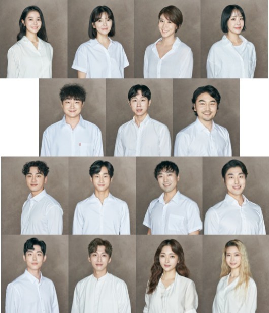 ▲ 연극 '템플(Temple)' 캐스트.ⓒ공연배달서비스 간다