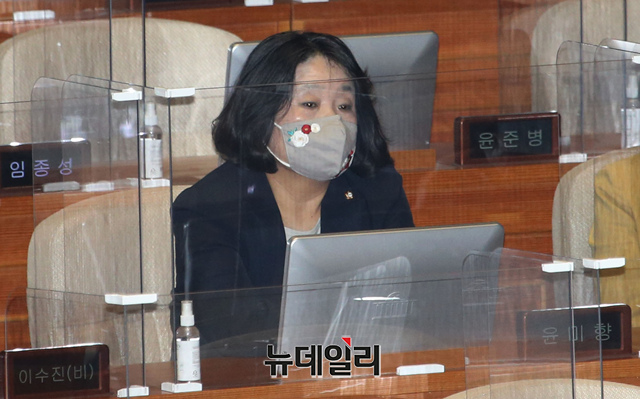 ▲ 윤미향 무소속 의원.ⓒ이종현 기자