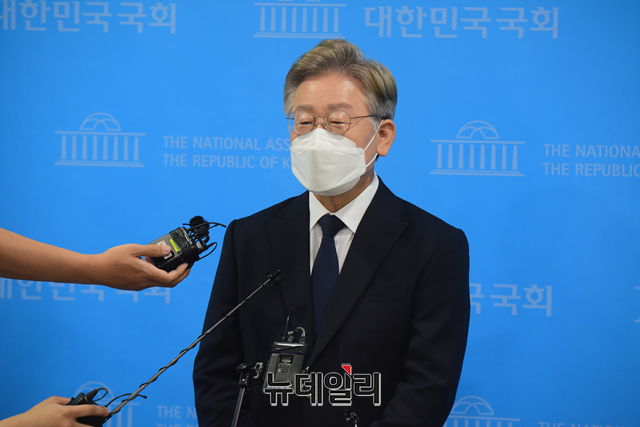 ▲ 이재명 경기도지사. ⓒ이종현 기자