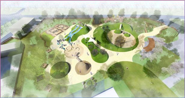 ▲ 생태 놀이터 조감도.ⓒ세종교육청