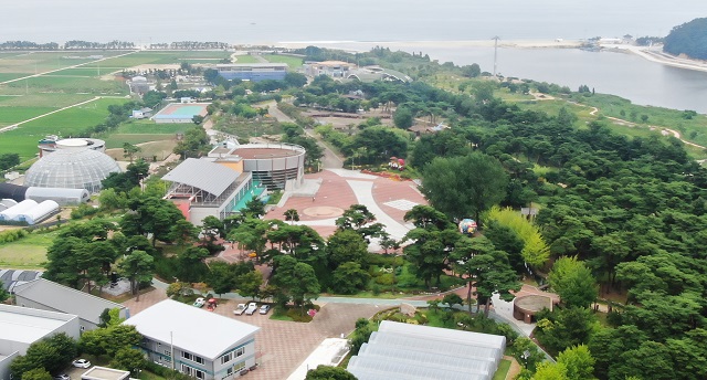 ▲ 울진군 왕피천공원 전경.ⓒ울진군