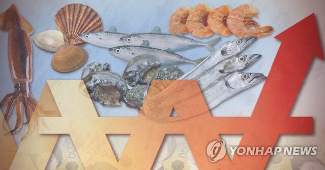 ▲ 수산물 물가 오름.ⓒ연합뉴스
