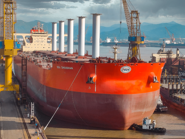 ▲ 팬오션의 SEA ZHOUSHAN호ⓒ자료사진