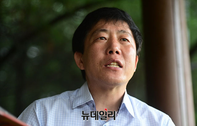 ▲ 박상학 자유북한운동연합 대표. ⓒ정상윤 기자.