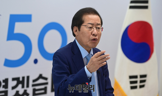 ▲ 호준표 국민의힘 대선 예비후보.ⓒ정상윤 기자