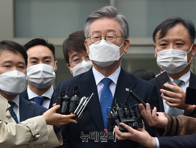 ▲ 이재명 경기도지사. ⓒ뉴데일리DB