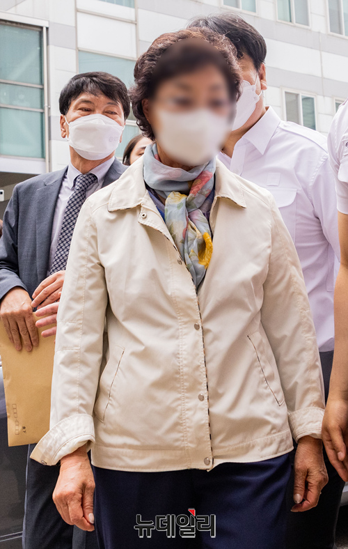 ▲ 윤석열 전 검찰총장의 장모 최 모(74)씨. ⓒ정상윤 기자