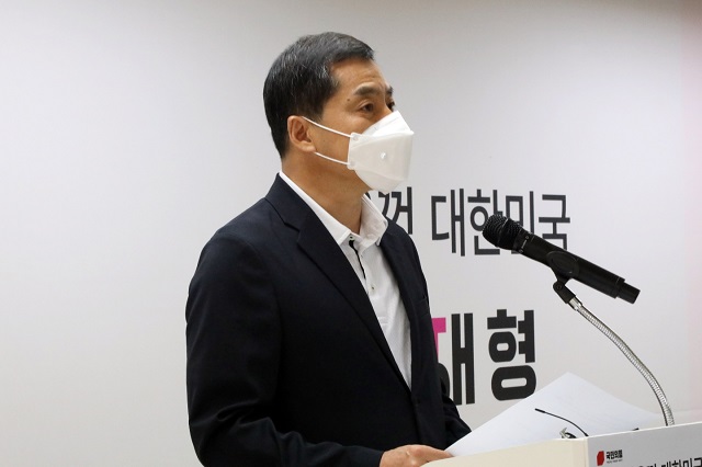 ▲ 최재형 국민의힘 대선 예비후보 캠프의 전략총괄본부장을 맡고 있는 박대출 의원.ⓒ최재형 캠프