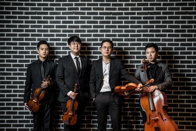 ▲ 볼체콰르텟(바이올린 이호준·박동석, 비올라 조재현, 첼로 정다운).ⓒ예술의전당