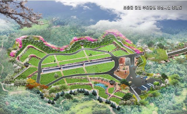 ▲ ‘결초보은 추모공원’ 조성사업 조감도.ⓒ보은군