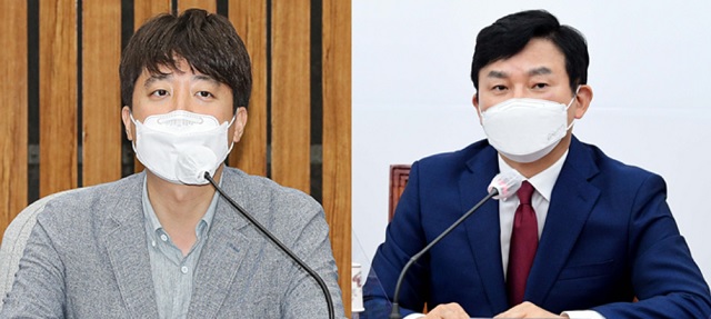 ▲ (왼쪽부터) 국민의힘 이준석 대표와 원희룡 대선 예비후보.ⓒ뉴데일리DB