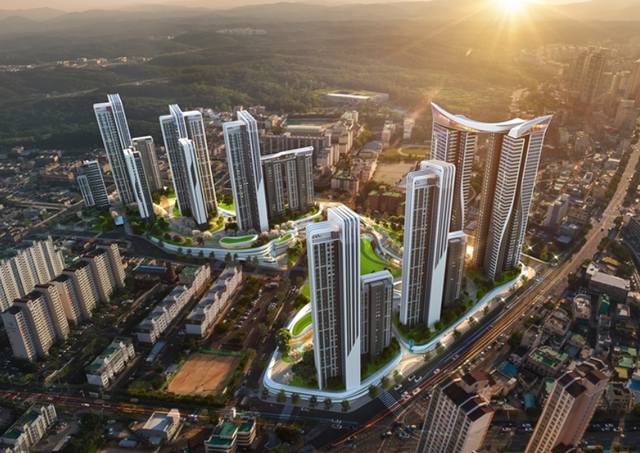 ▲ 울산 남구 B-07구역 조감도. ⓒ HDC현대산업개발