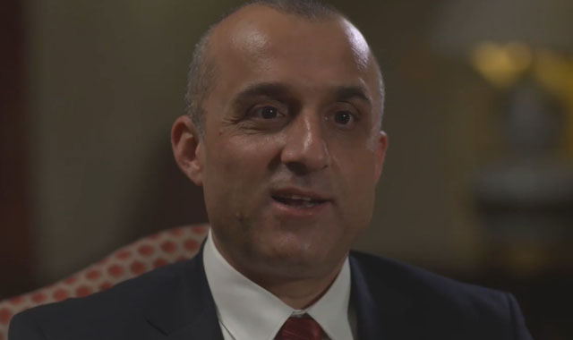 ▲ '아프간 국민저항전선'의 한 축을 맡고 있는 암룰라 살레 아프간 제1부통령은 