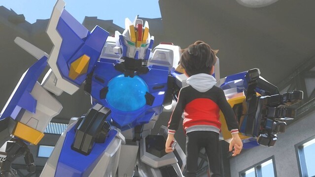 ▲ '메카드' 애니메이션 시리즈의 최신작 '메카드볼' 1화 스크린샷.ⓒ초이락컨텐츠컴퍼니