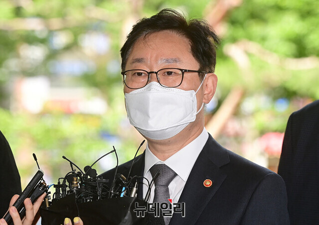 ▲ 박범계 법무부 장관. ⓒ정상윤 기자