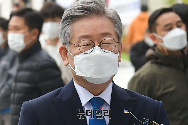 ▲ 더불어민주당 대선주자인 이재명 경기지사. ⓒ뉴데일리DB