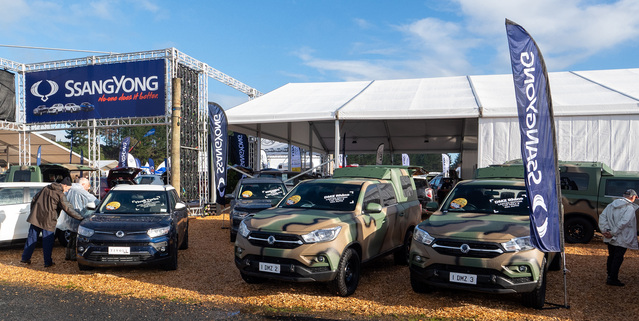 ▲ 쌍용차는 올해 칠레, 호주 등에 렉스턴 스포츠를 출시하며 수출 확대를 모색하고 있다. ⓒ쌍용차