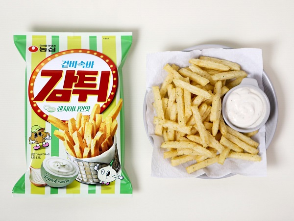 ▲ 감튀 랜치어니언맛ⓒ농심