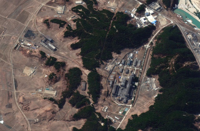 ▲ 북한 영변 핵시설 위성사진. IAEA는 