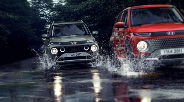 ▲ 현대차가 1일 '캐스퍼'의 외장 이미지를 최초 공개했다.
 ⓒ현대차