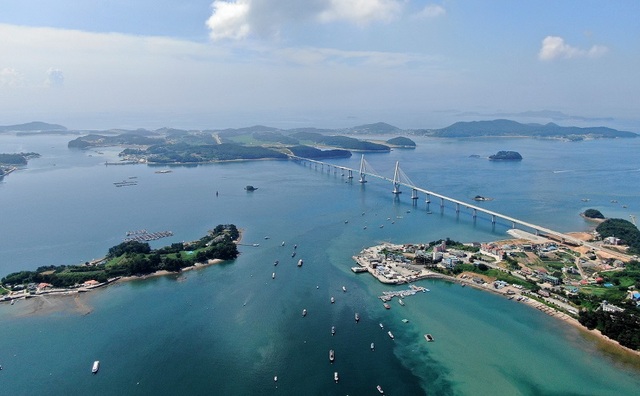 ▲ 원산안면대교.ⓒ충남도