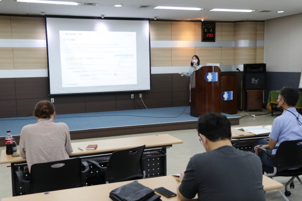 ▲ 대전FTA 활용지원센터는 2일 상의회관에서 ‘FTA 활용 실무 2차 교육’을 진행했다.ⓒ대전상공회의소