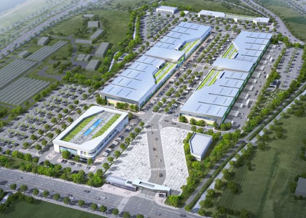 ▲ 청주농수산물도매시장 조감도.ⓒ충북도