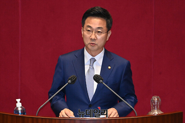 ▲ 박성준 더불어민주당 의원. ⓒ뉴데일리DB