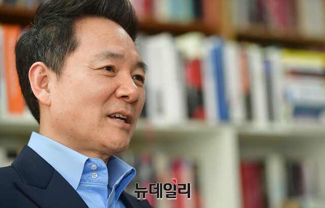 ▲ 국민의힘 대선 예비후보인 장성민 세계와동북아평화포럼 이사장. ⓒ정상윤 기자