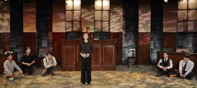 ▲ 연극 '보도지침' 공연 장면.ⓒ인사이트엔터테인먼트