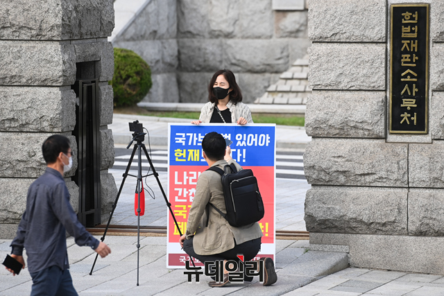 ▲ 박소영 행동하는자유시민 공동대표 ⓒ강민석 기자