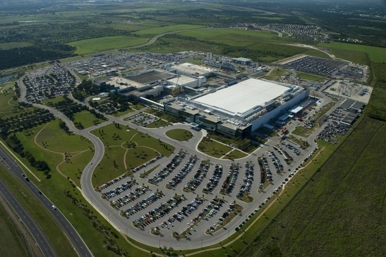 ▲ 미국 텍사스주 오스틴에 있는 삼성전자 파운드리 공장. ⓒ삼성전자