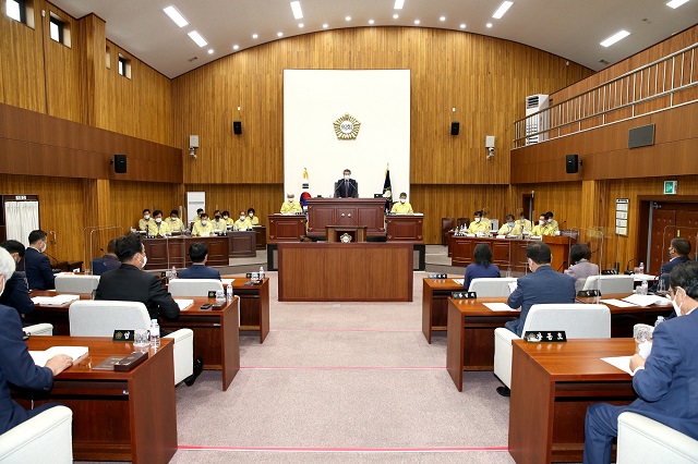 ▲ 경주시의회는 6일 제262회 임시회를 폐회했다.ⓒ경주시의회