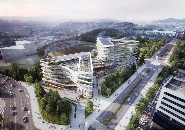 ▲ 한남대 캠퍼스혁신파크 조감도.ⓒ한남대