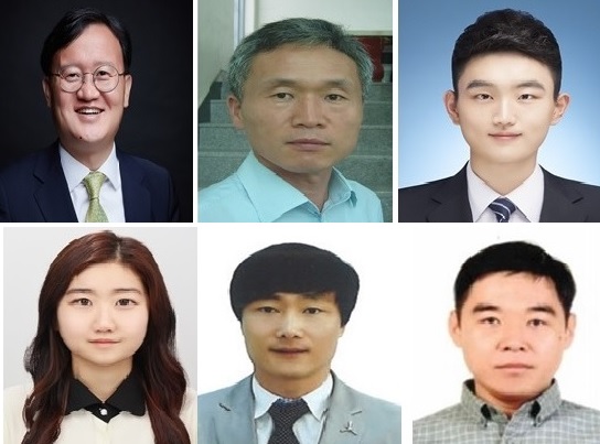 ▲ 조원갑 충남도 해양수산국장, 김철수 도 연안관리팀장, 이대권 도 수산자원과 직원, 조병희 도 해운항만과 직원, 전무진 서천군 연안항만팀장, 지수영 서천군 해양수사과 직원(사진 좌측 상단으로부터 시계방향).ⓒ충남도소방본