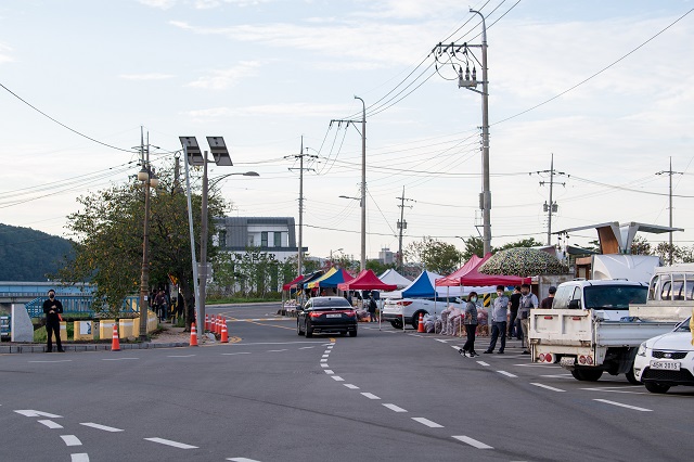 ▲ 영덕전통시장 화재 발생에 따라, 임시시장 개장일인 오는 14일부터 특별교통대책을 추진한다.ⓒ영덕군