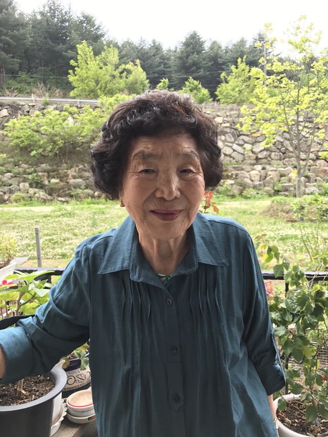 ▲ 김밥 장사로 평생모은 전재산을 기부한 박춘자(92) 할머니. ⓒLG