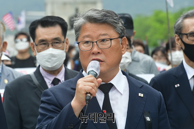 ▲ 조원진 우리공화당 대표. ⓒ뉴데일리DB