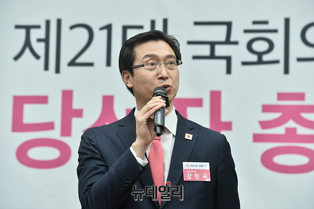 ▲ 국민의힘 원내대변인인 강민국 의원. ⓒ뉴데일리DB