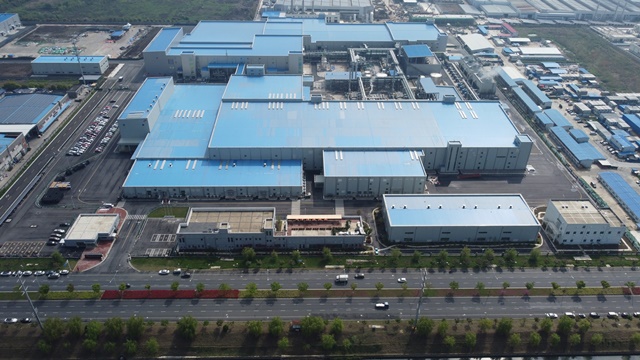 ▲ 중국 창저우에 위치한 SK아이이테크놀로지 중국 LiBS 공장. ⓒSK이노베이션