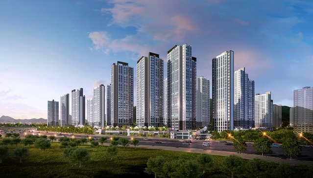 '원주기업도시 EG the 1 3차', 59㎡A 605가구 등 '1516세대 공급 ...